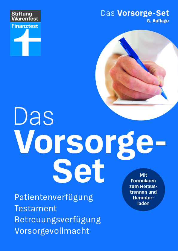 Das Vorsorge-Set, 8. Auflage