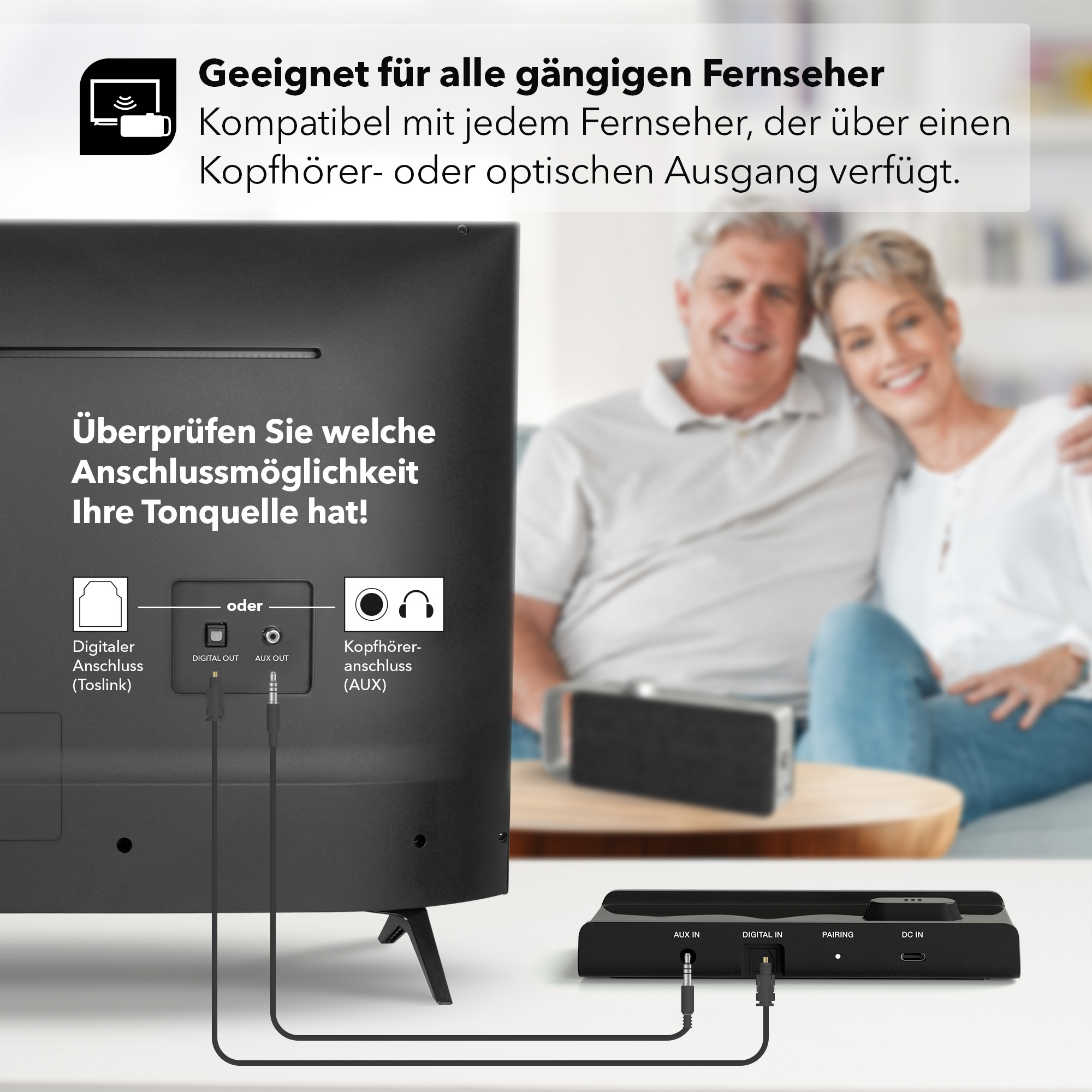 TV Sprachverstärker "Oskar"