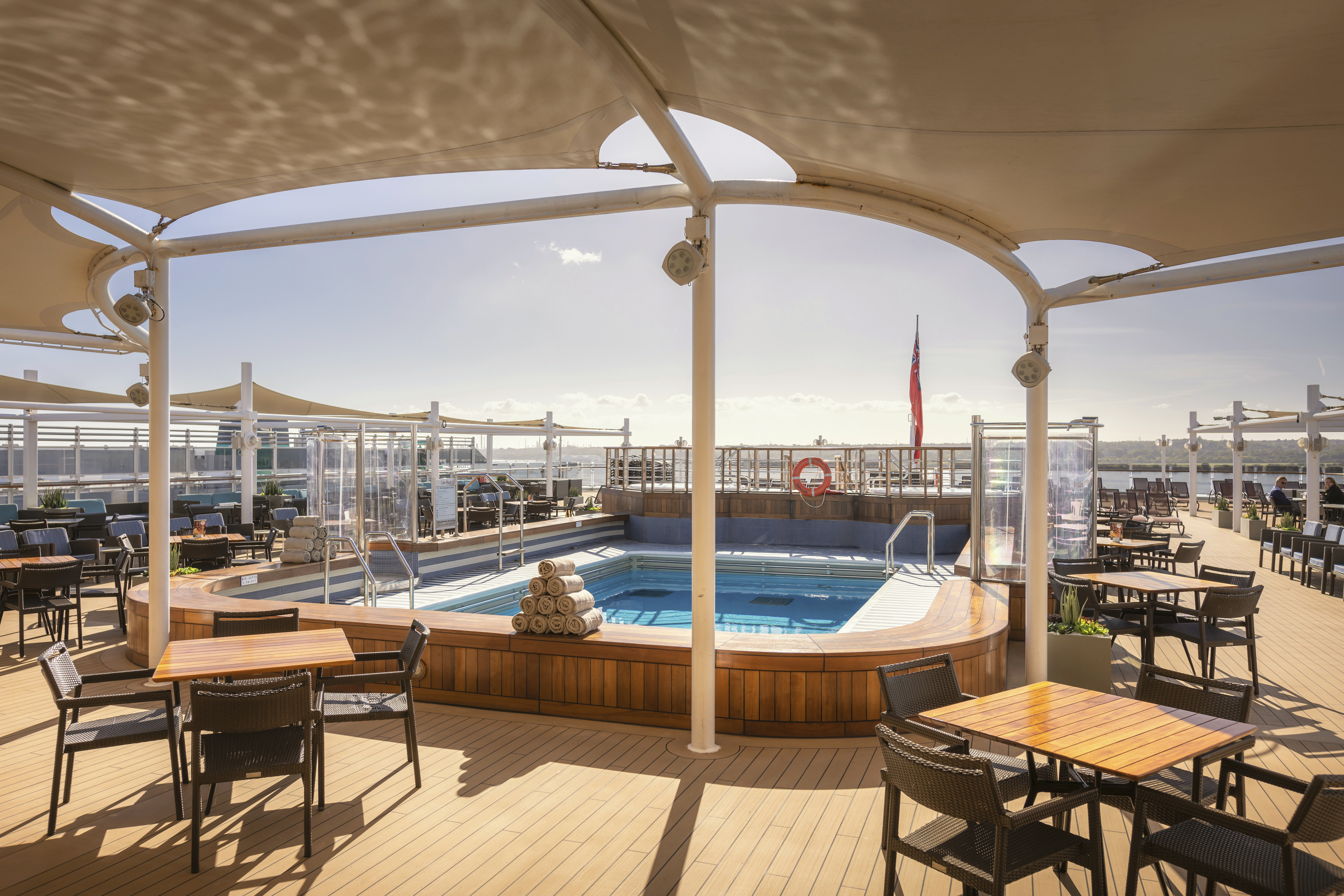 Einrichtung des Schiffes Queen Victoria