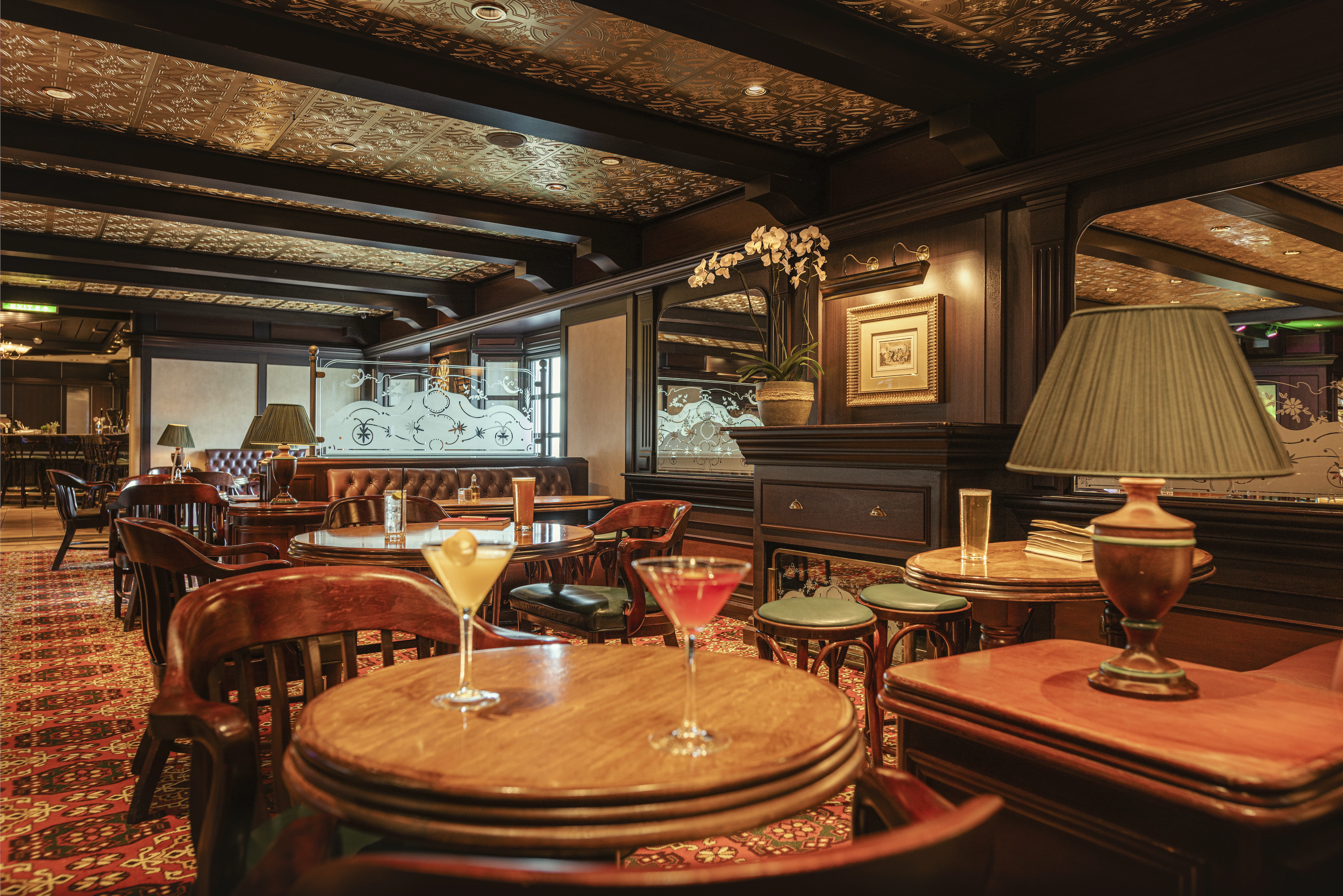 Einrichtung des Schiffes Queen Victoria